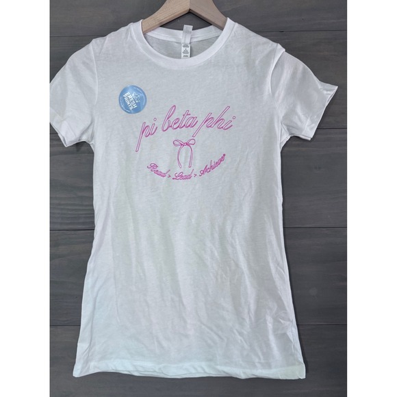Pi Beta Phi T‎ Shirt Pink Sorority - Picture 1 of 3